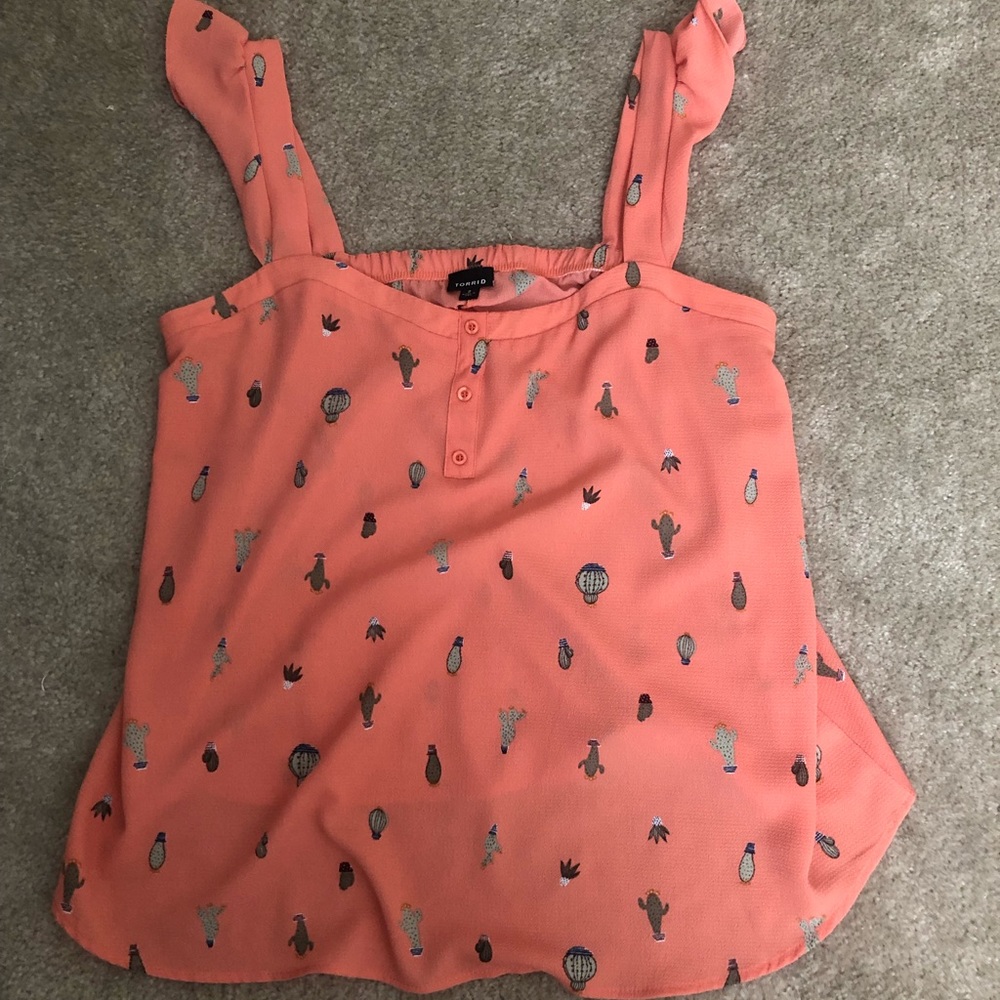 Torrid cactus flowy tank